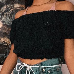 off the shoulder top